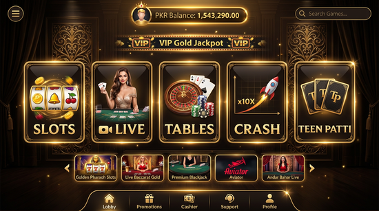 Main screen of fatah777 casino page for PK players - 4